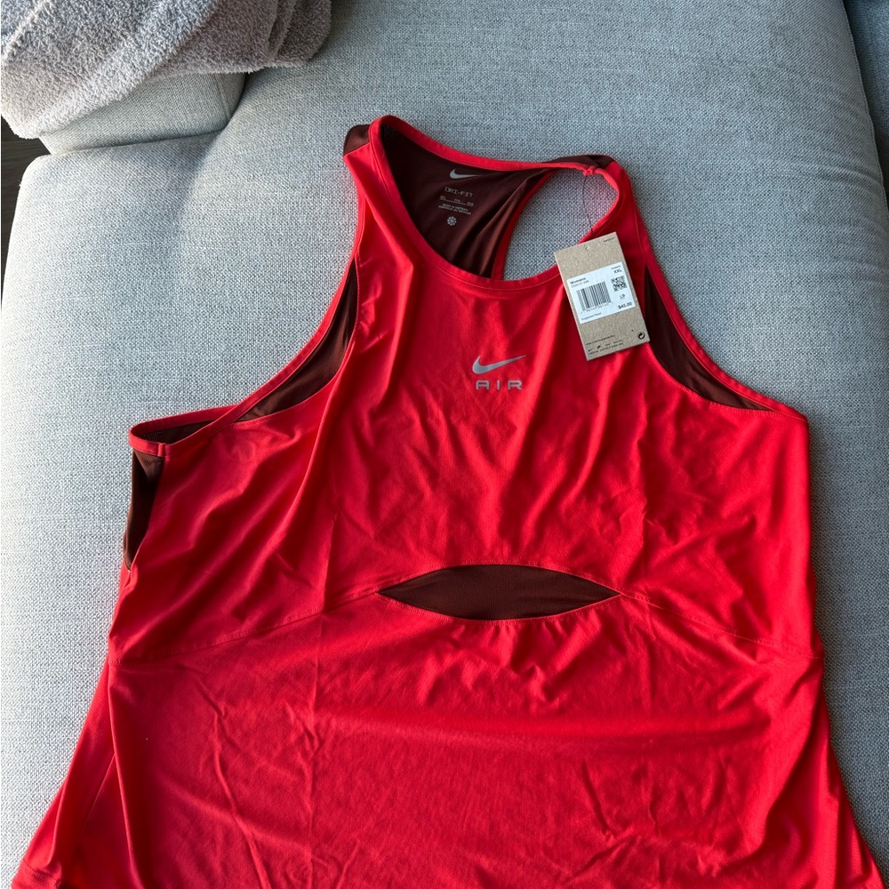 NWT- Nike Red Athletic Tank Top